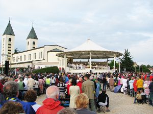 Holy Mass in St. James Church (outdoor)