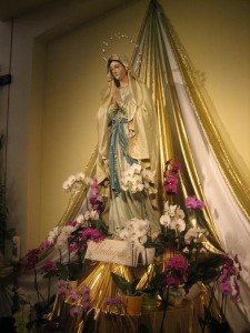 Our Lady of Lourdes inside St James Church